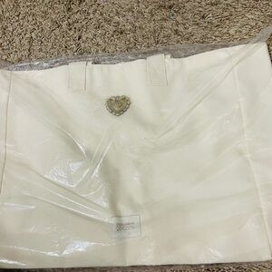 Dolce & Gabbana Cream Tote Bag